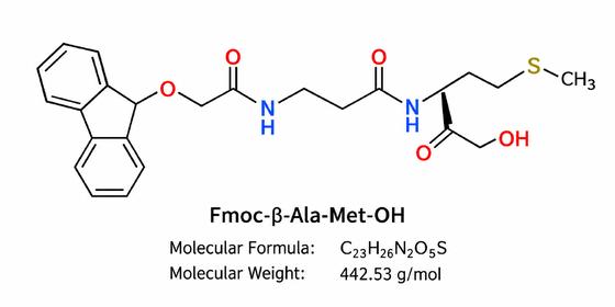 Peptide Research Impurity Fmoc-β-Ala-Met-OH HPLC 99+