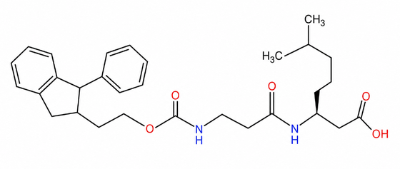 Fmoc-β-Ala-Leu-OH LPPS Các dẫn xuất Fmoc Chất không tinh khiết HPLC 99+